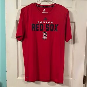 Adidas Red Boston Red Sox Men's Tee